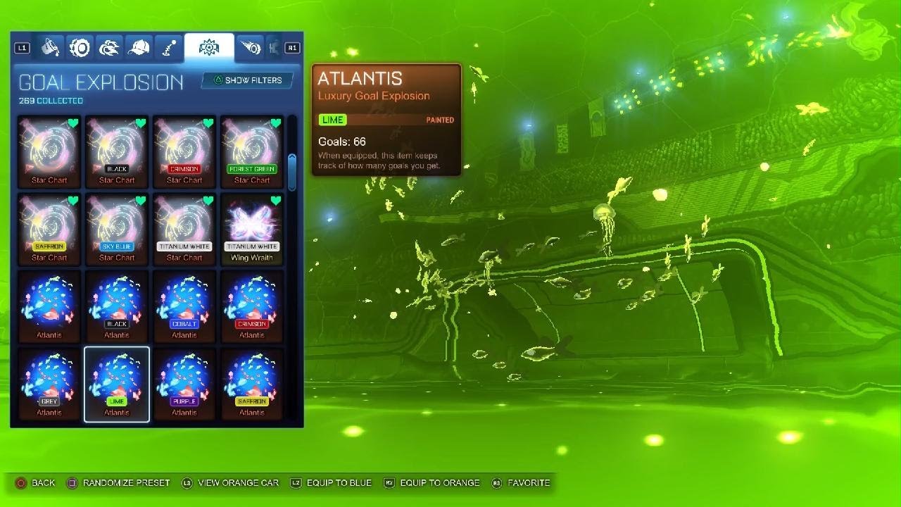 All of my GOAL EXPLOSIONS as of 2025