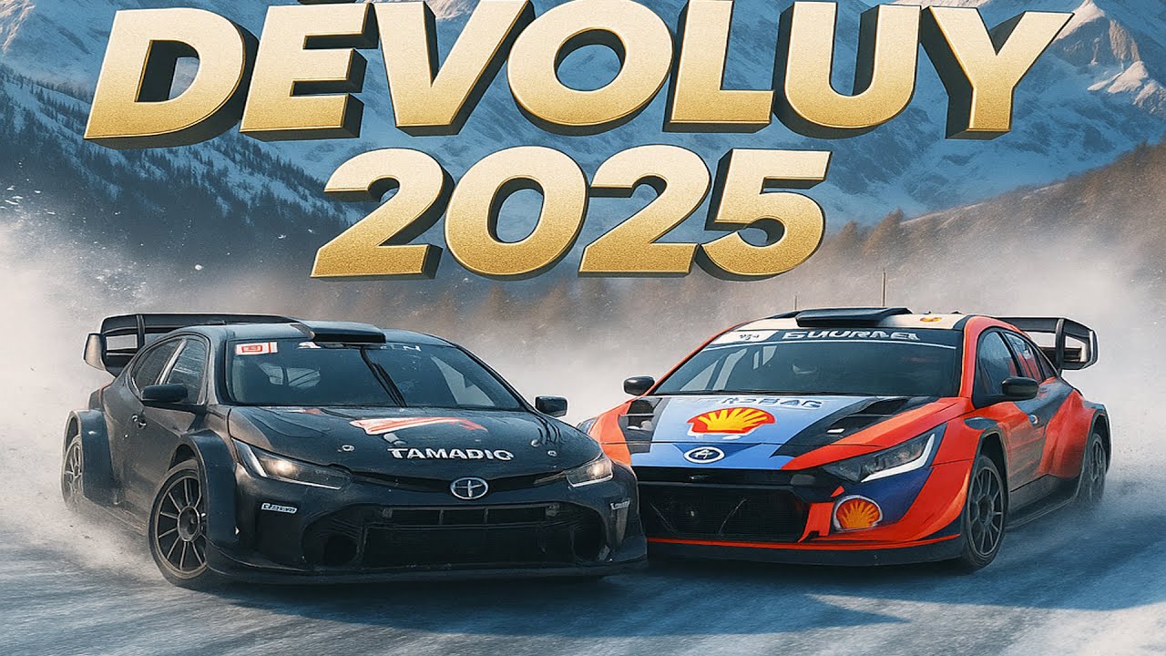 Best of Rallye du Dévoluy 2025 – WRC Hyundai & Toyota | Glisse, Attaque et Crashs !