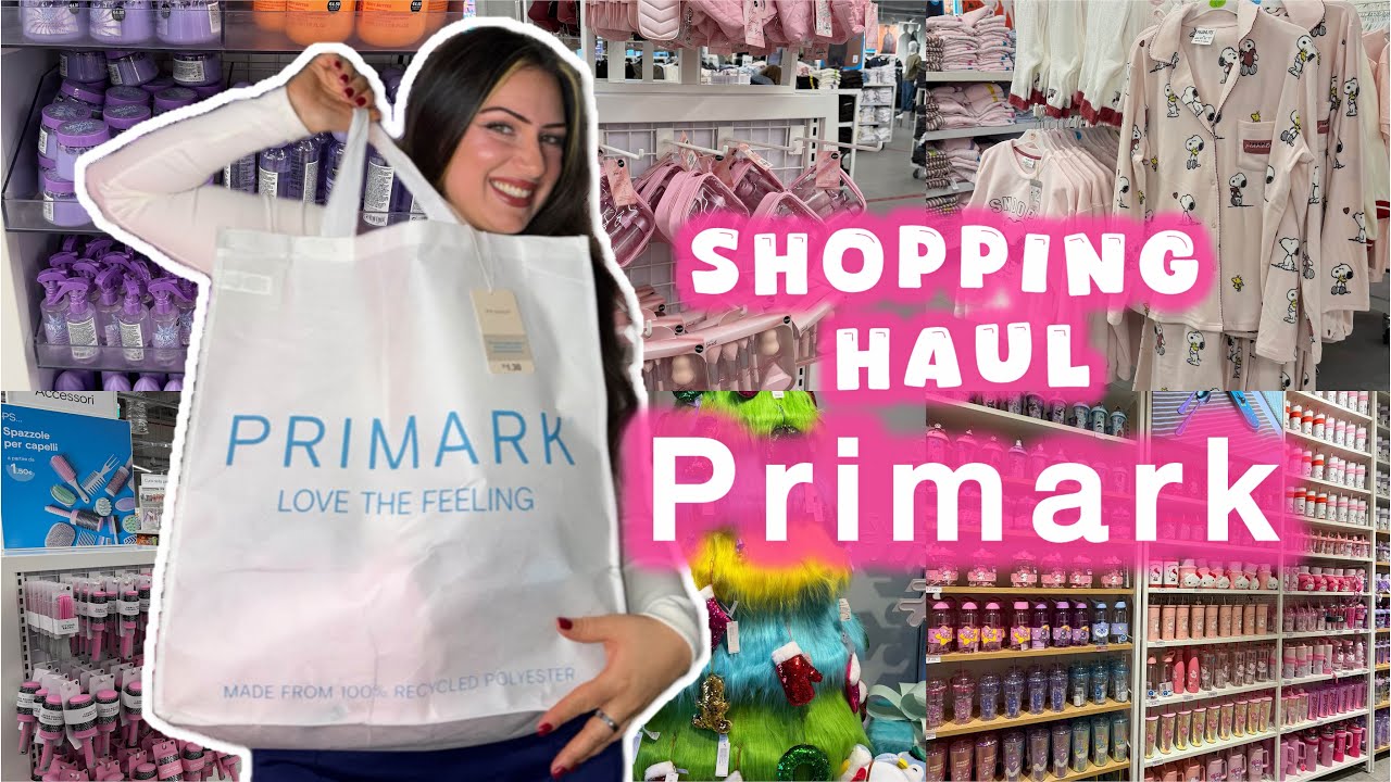 🩷PRIMARK🩷|||🎀VLOG* andiamo a vedere tutte le novità + HAUL🎀