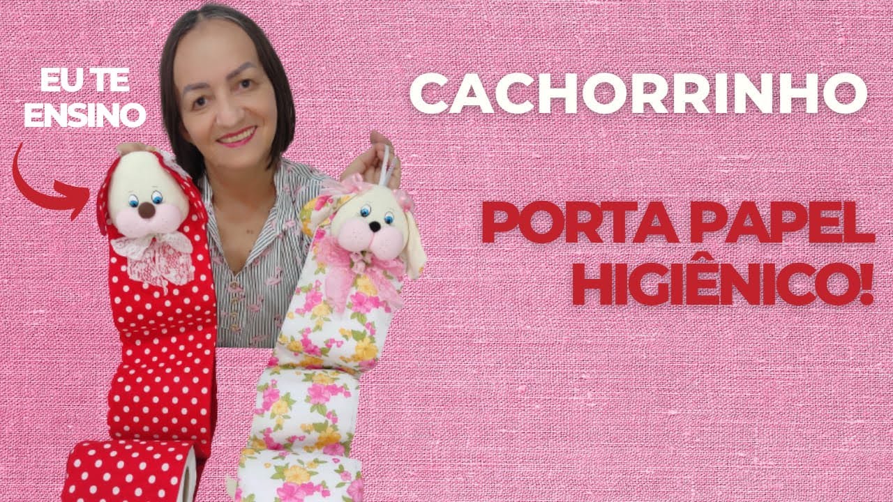 Vem aprender esse lindo porta papel higiênico com 3 divisórias, é fácil!