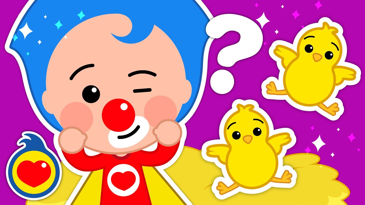 ¿Cuantos Pollitos Saltaban En El Nido? Aprende los Números  | Plim Plim Canciones Infantiles