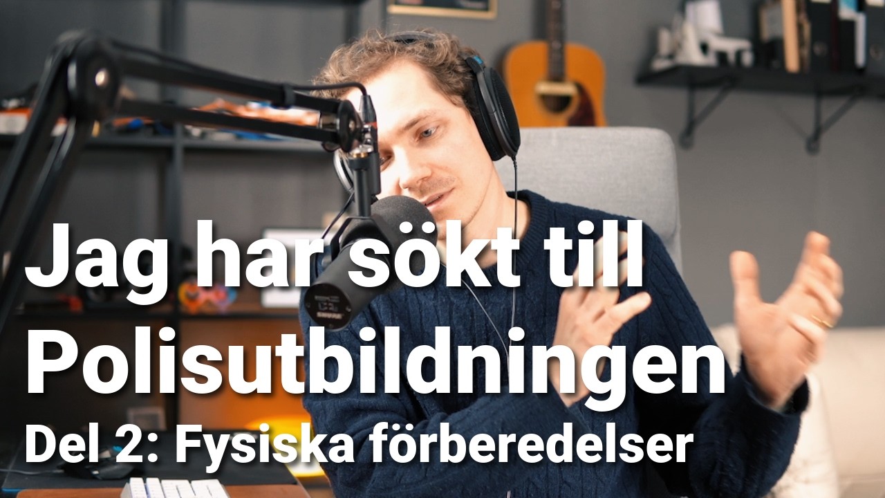 Avsnitt 384. Jag har sökt till polisutbildningen - Del 2: Fysiska förberedelser