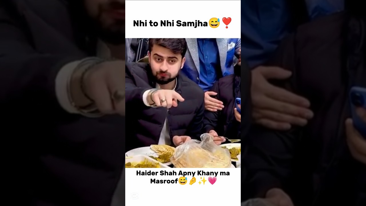 TU Samjha🧐🥀 Haider Rajab ko ignore krty hoy😱💗 #rajabfamily #emaanrajab #viralvideo #trendingshorts