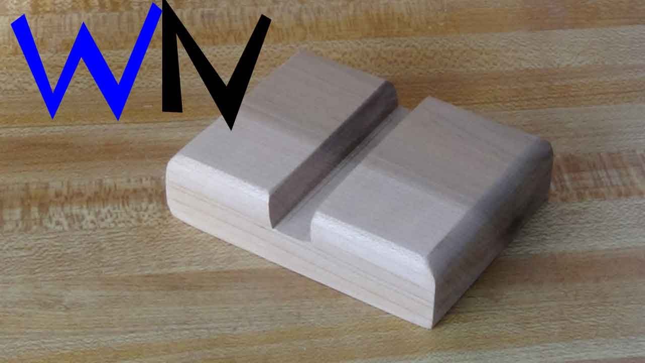 How to Build a iPhone or iPod Stand