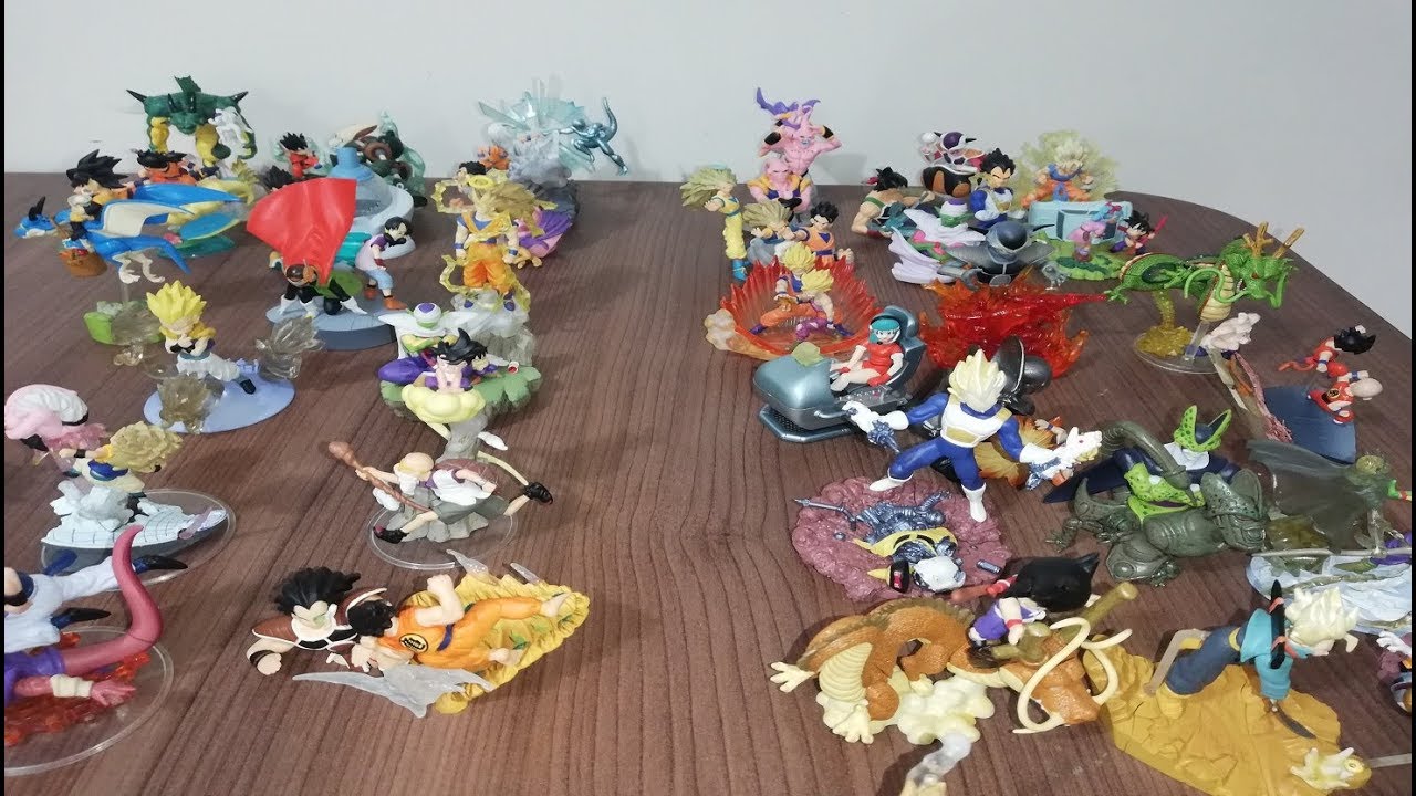 LOTE FIGURAS DRAGON BALL IMAGINATION GASHAPON BANDAI