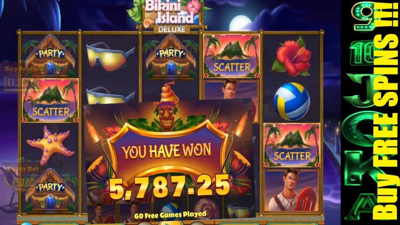 Slot BIKINI ISLAND DELUXE - BONUS HUNT @ BONUS BUY