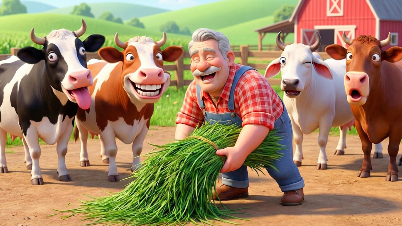 Old MacDonald Had a Farm 🐄🐑🐖 | Learn Animals Educational Video for Kids | 3D
