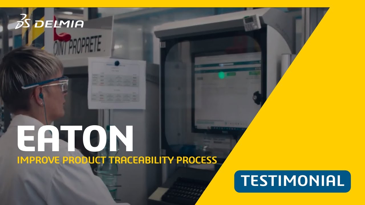 How To Digitalize Production with DELMIA Apriso - Eaton (Souriau-Sunbank by Eaton) | DELMIA