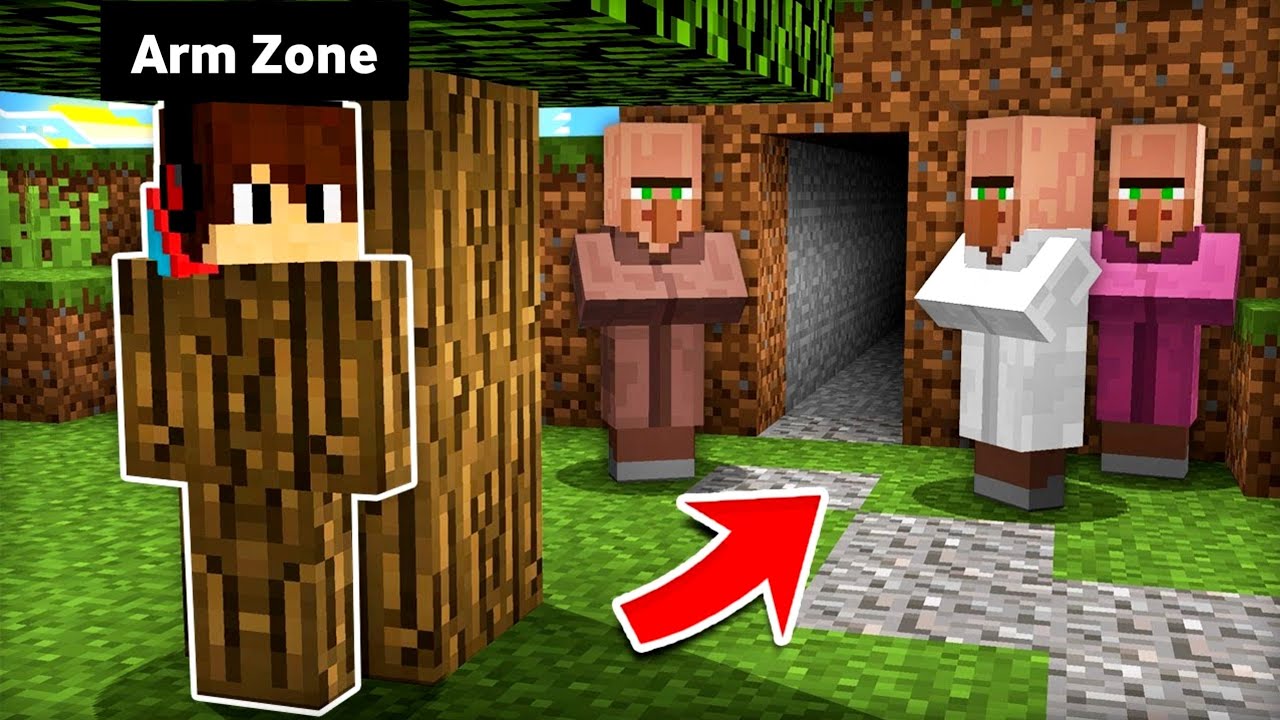 ԵԹԵ ԳՅՈՒՂԱՑԻՆԵՐԸ ԳՏՆԵՆ ԻՆՁ ԿՍՏԱՆԱՆ 1000$!? Arm Zone Minecraft Hayeren