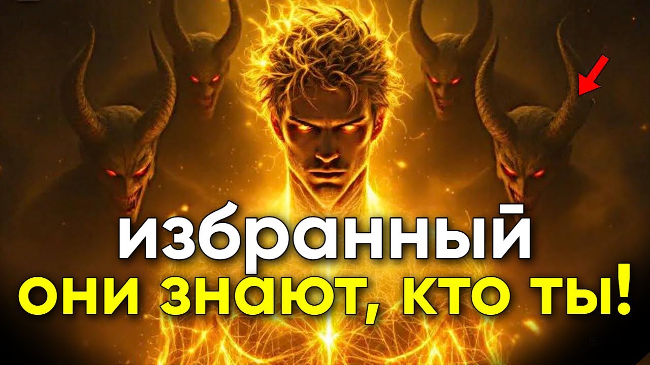 Как ДЬЯВОЛ знает, что ты один из ИЗБРАННЫХ, и пытается уничтожить тебя духовно