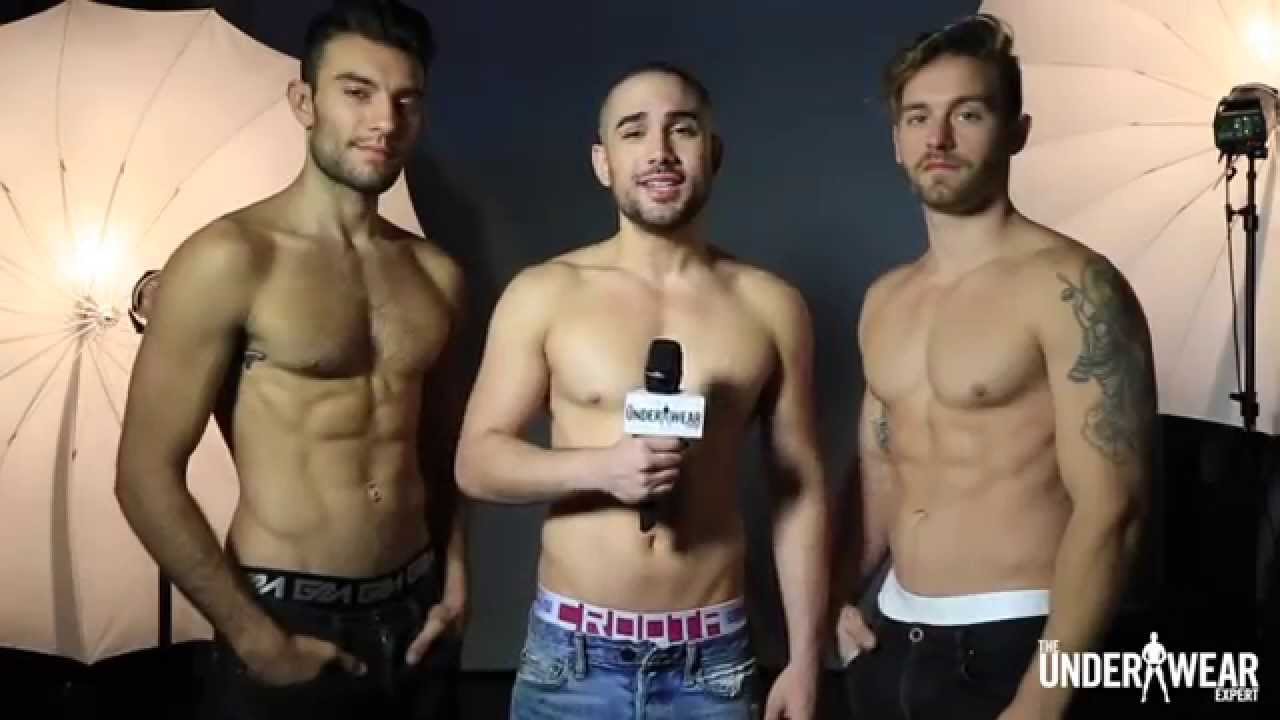 Three Men in Underwear Answer Boxers or Briefs
