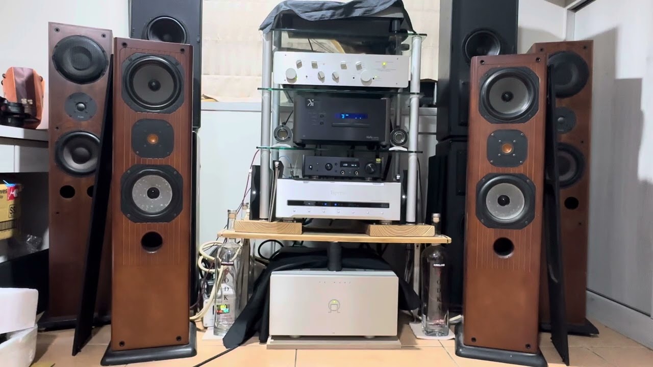 月光小夜曲/蔡琴 前管後晶瑞典200w後級+JMlab喇叭