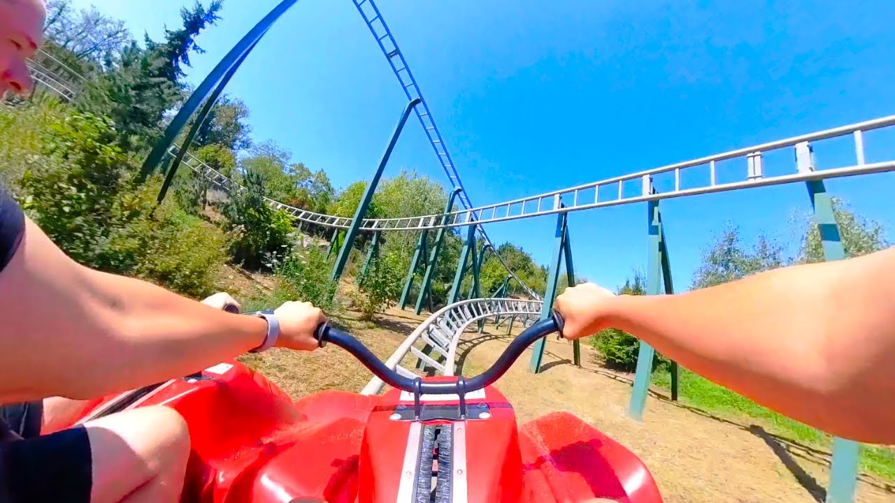 Yukon Quad (Le PAL) - ONRIDE - family launch coaster POV