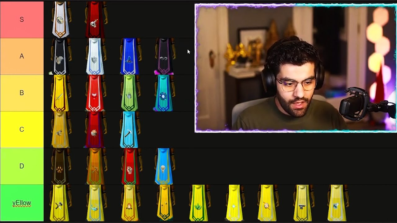 RuneScape 3 - The Official Inverted Capes TIER LIST - The Rs Guy 2