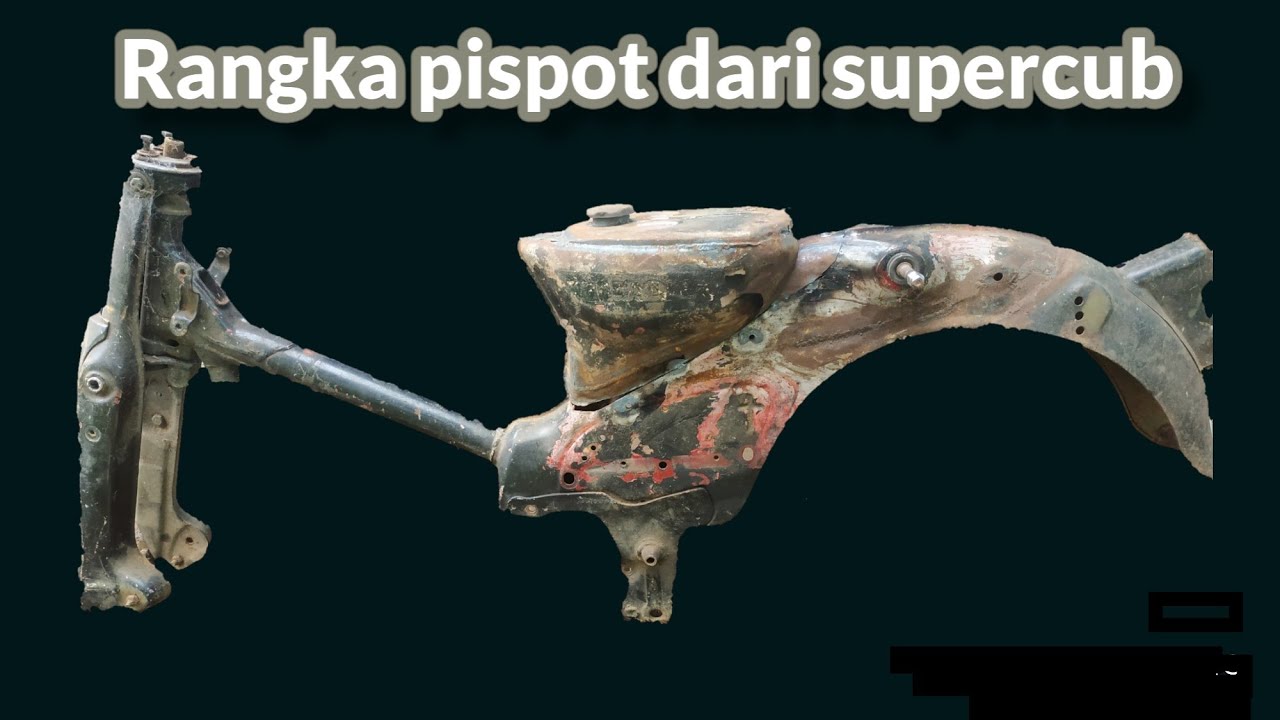 merubah rangka c series jadi pispot