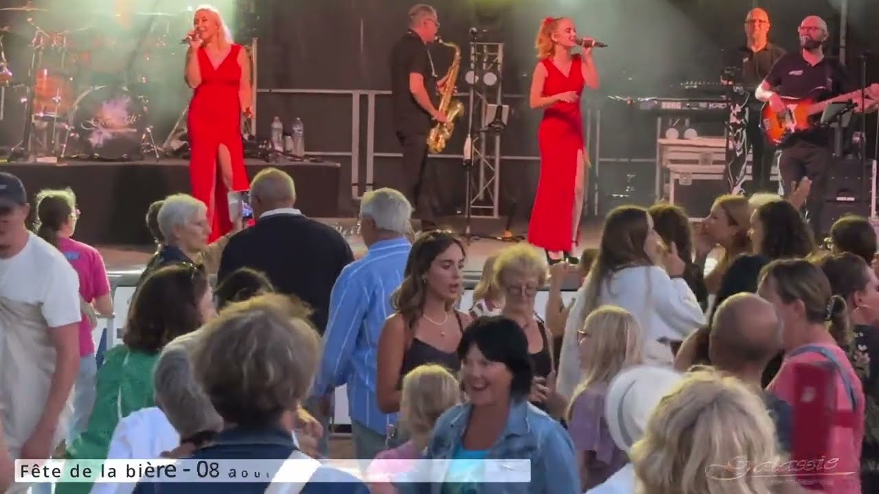 Orch Galaxie - Fête de la bière - 08 aout 2025 - Brem sur Mer (85)