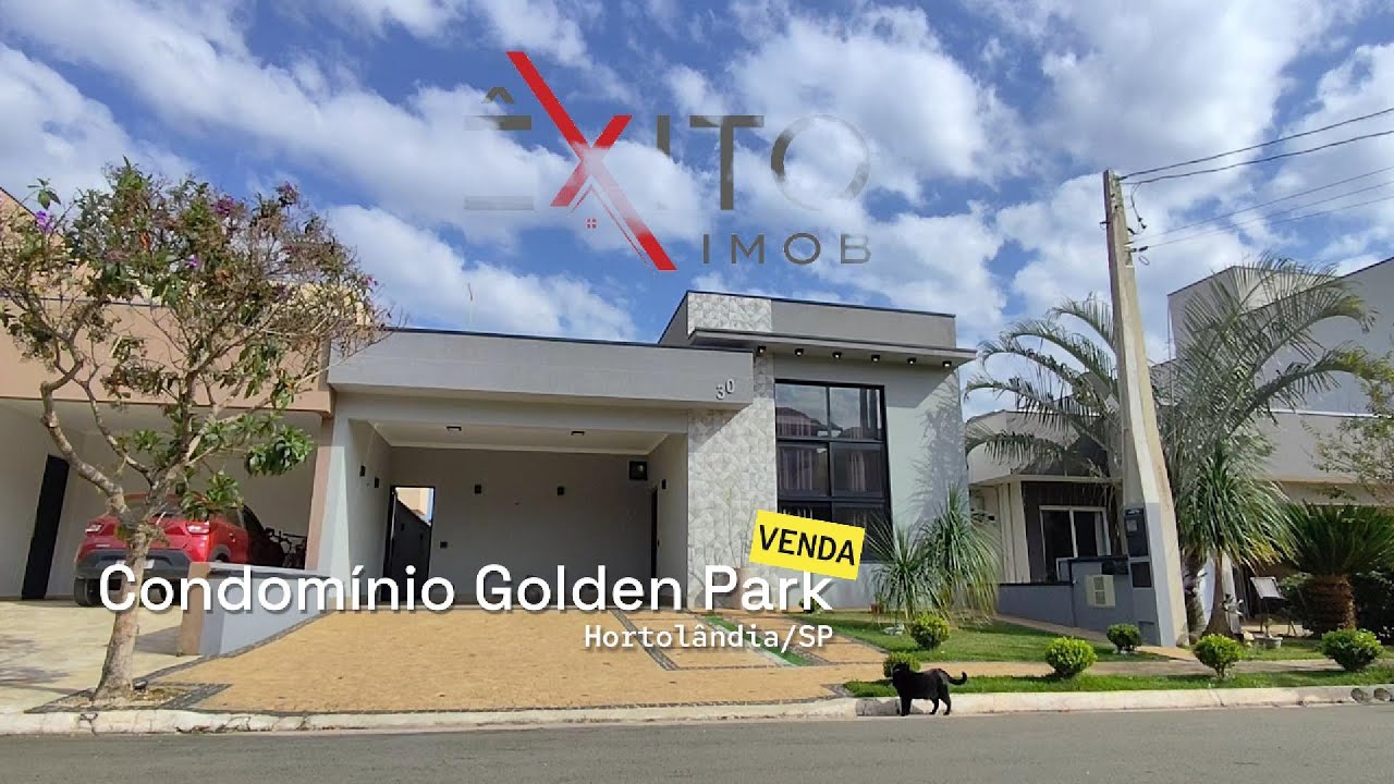 Casa Térrea no Condomínio Golden Park | Conforto, Lazer e Piscina em Hortolândia-SP