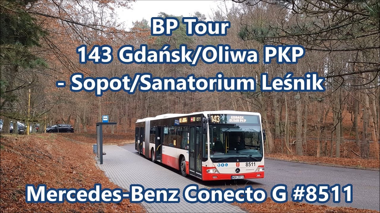 BP Tour - linia 143, Mercedes-Benz Conecto G #8511