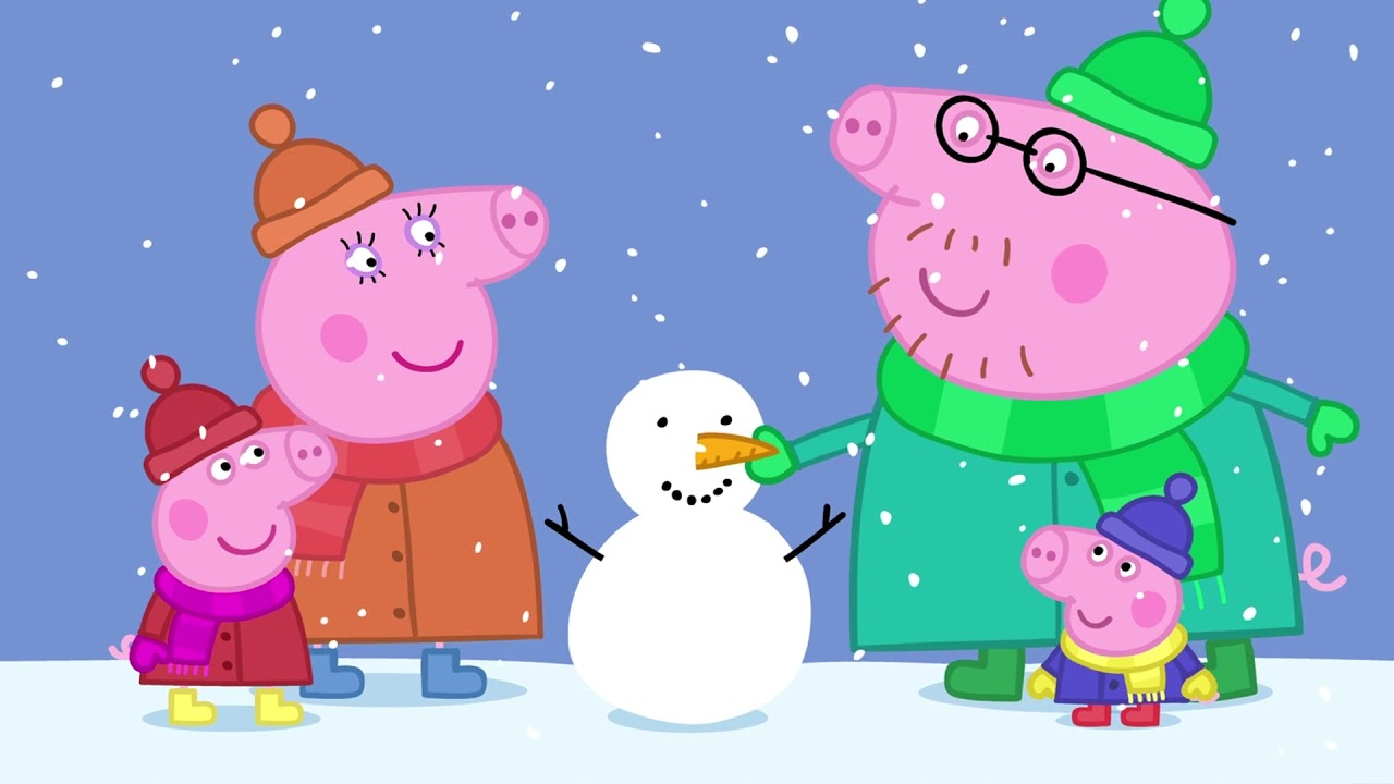 Peppa Pig | Christmas with Kylie Kangaroo | Family Kids Cartoon