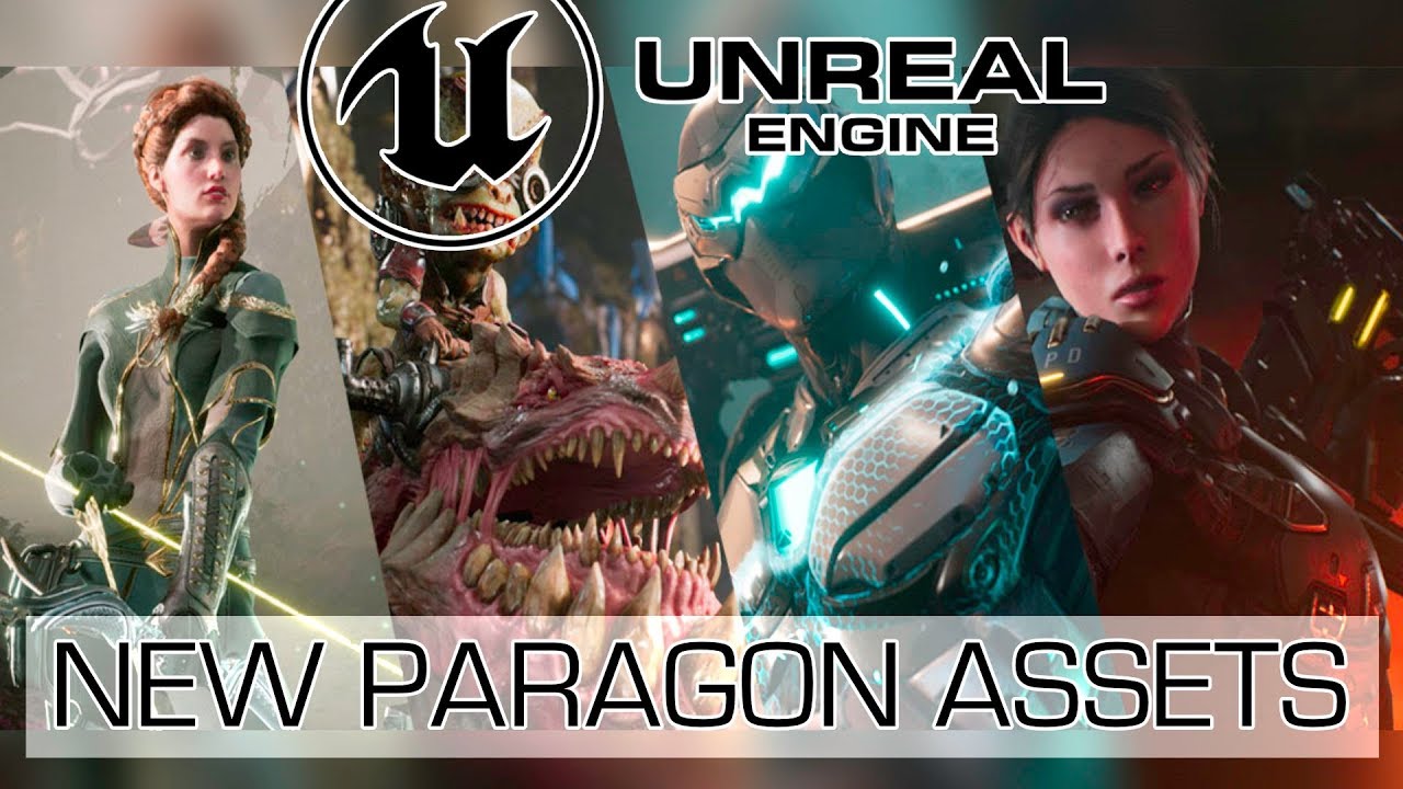 More Free Unreal Engine Assets from Paragon Released!