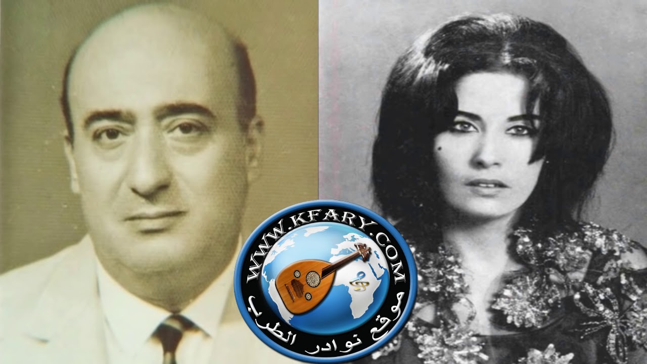 وديع الصافي قديس الطرب والمطربة سعاد هاشم في سكتش دكان ابو سليمان - kfary