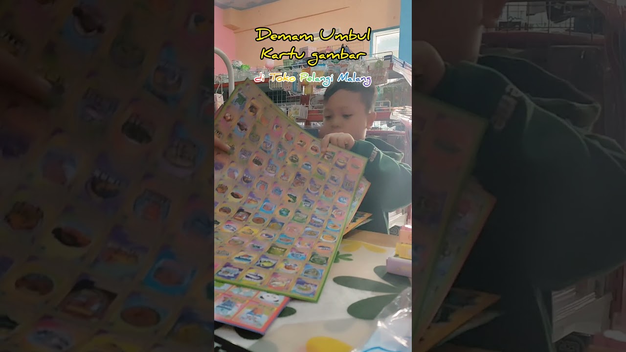 Demam main umbul kartu gambar lucu | Toko Pelangi | murah #shorts #fyp #fypシ #youtobeshorts #viral
