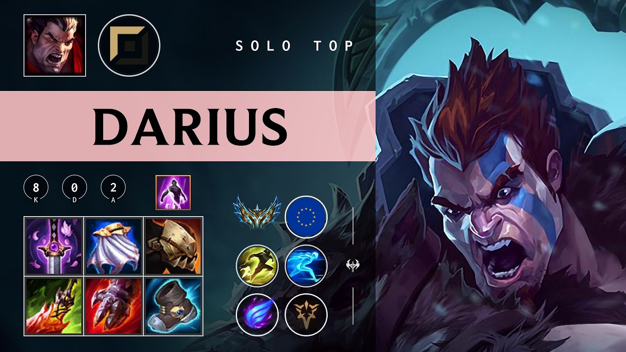 Darius Top vs Singed - EUW Challenger Patch 26.05