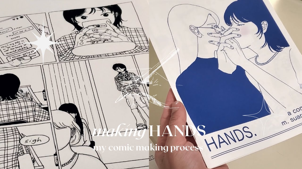 making a short comic (my sleep deprived process)