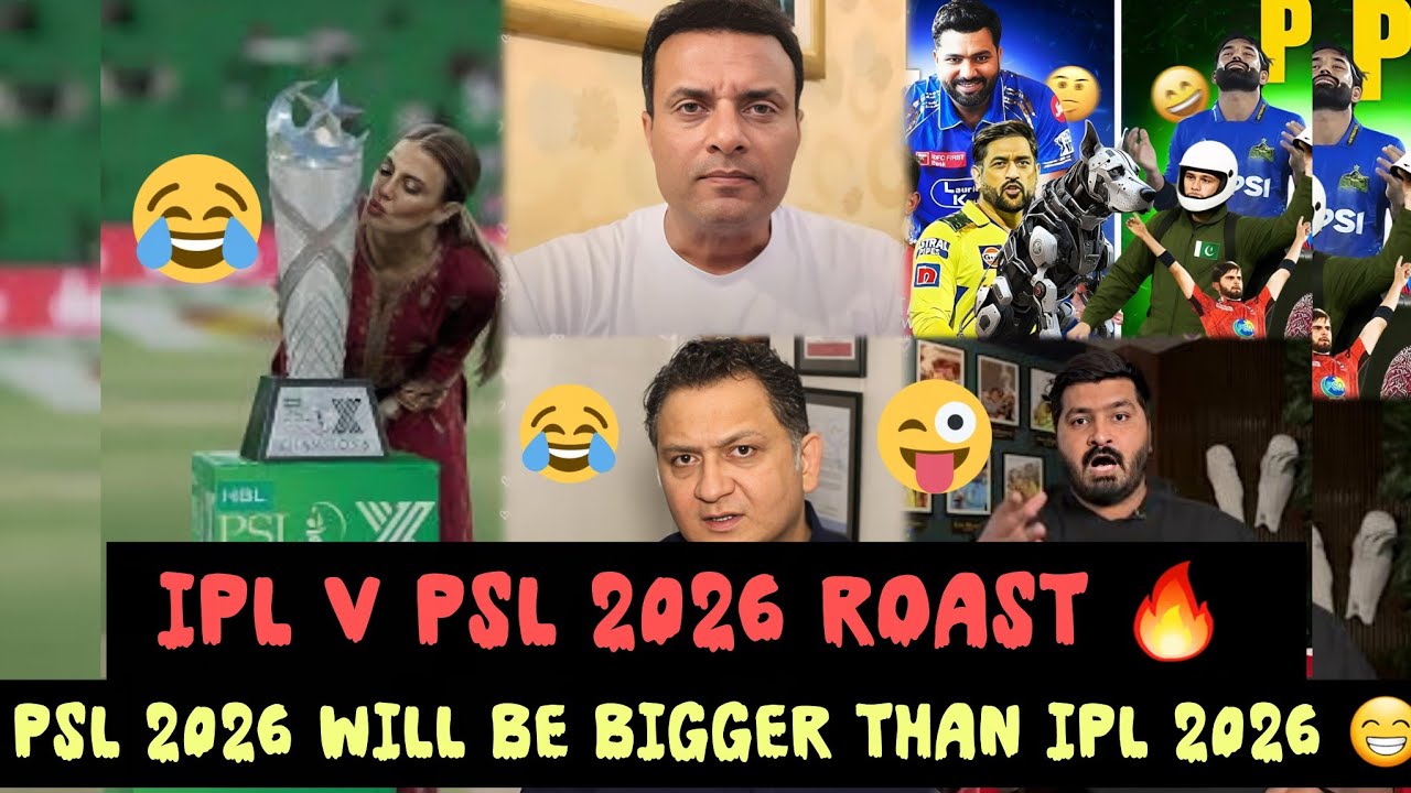 😂Pak Media : PSL 2026 Will Be High TRP than IPL 2026 l IPL 2026 v PSL 2026 Comparison l
