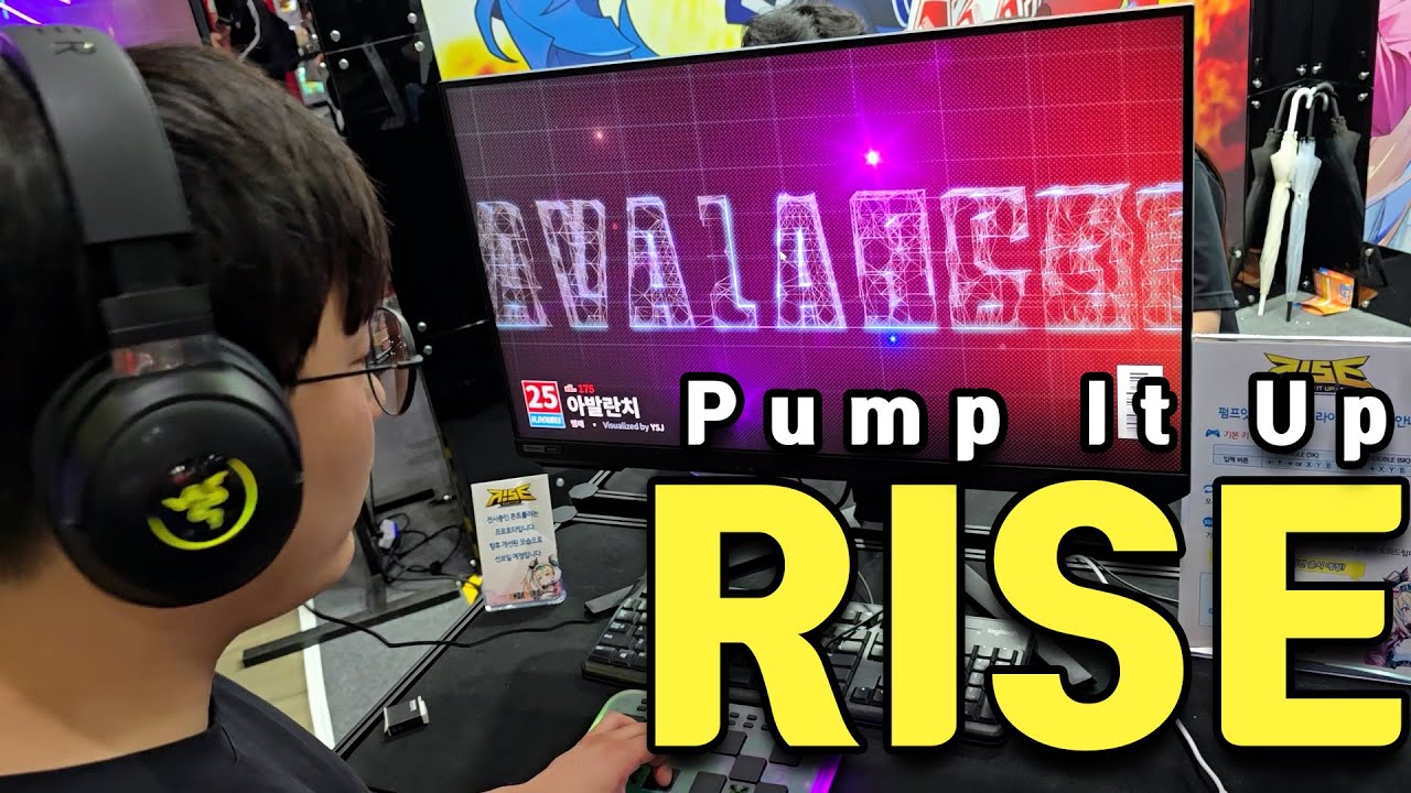 Pump It Up RISE Controller test (5key, 6key)