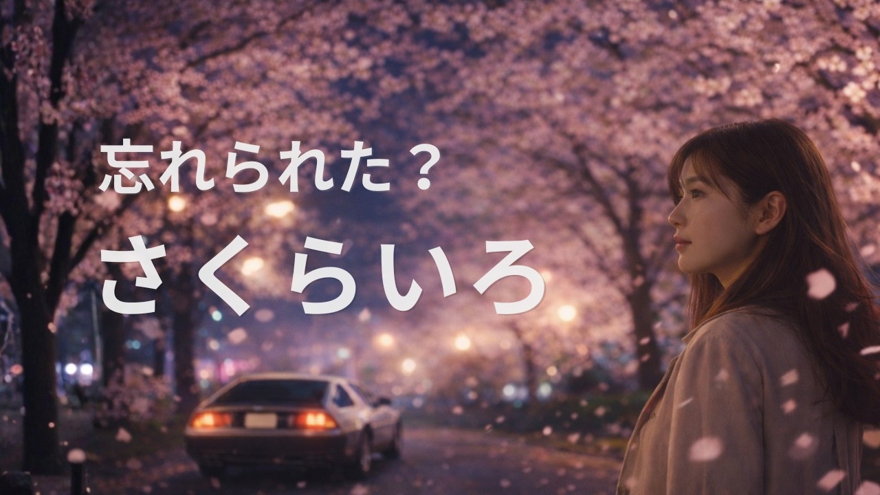さくらいろ｜春の夜に聴く Bittersweet 90s Japanese J-POP