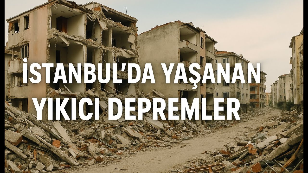 İstanbul’da yaşanan yıkıcı depremler ve Beklenen Büyük #İstanbul Depremi #Marmara #Depremi #deprem