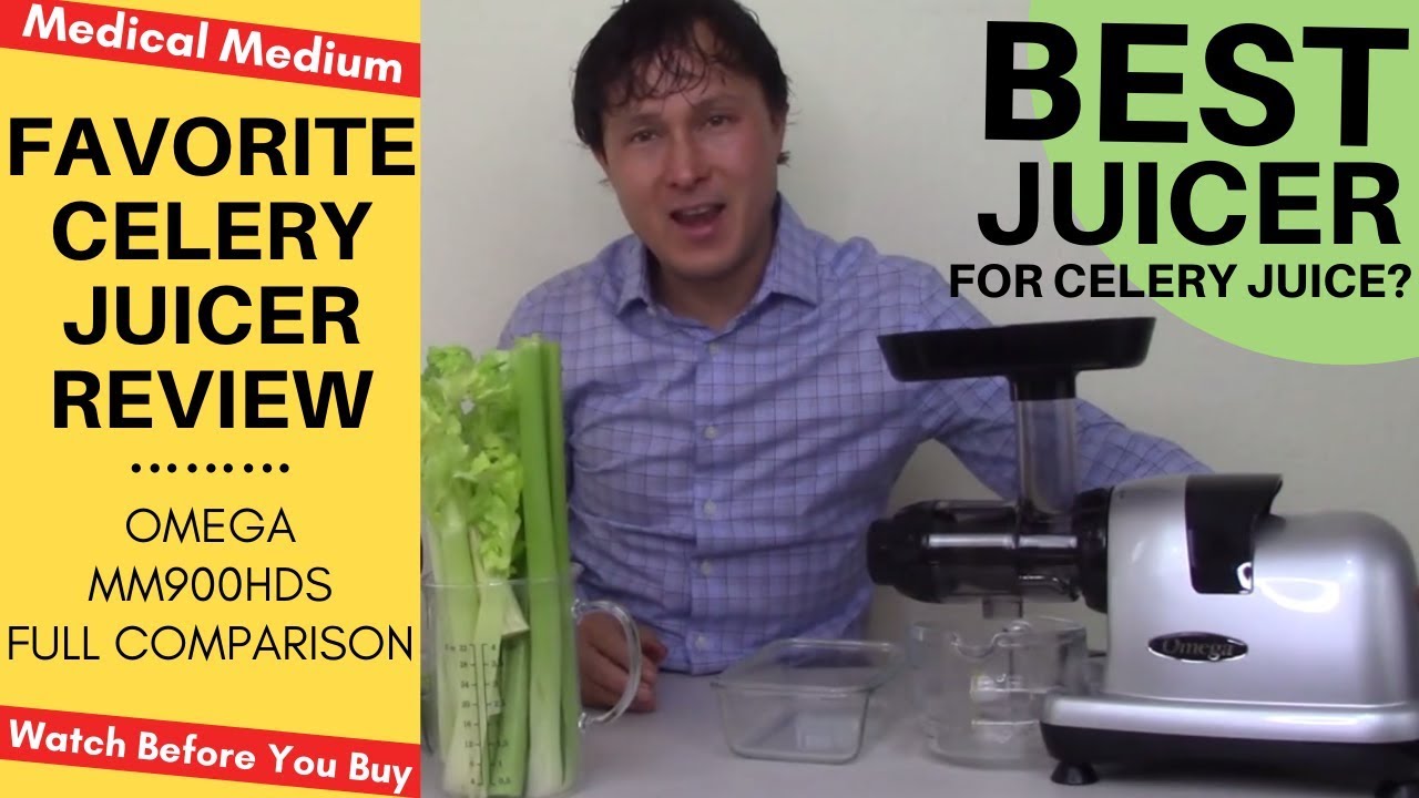 Is the Medical Medium's Favorite Celery Juicer Omega MM900HDS Best ? Full Review