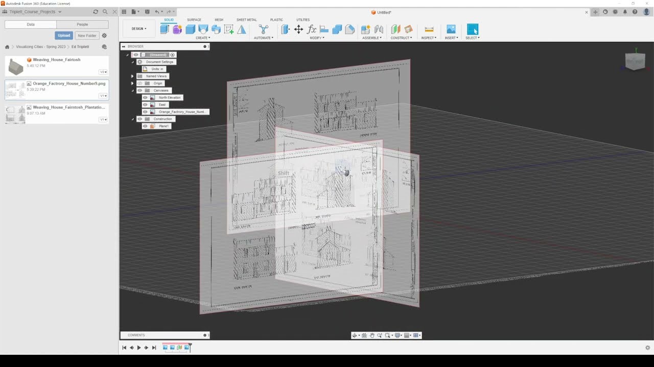 Fusion 360 Applying Measured Drawings to Canvases