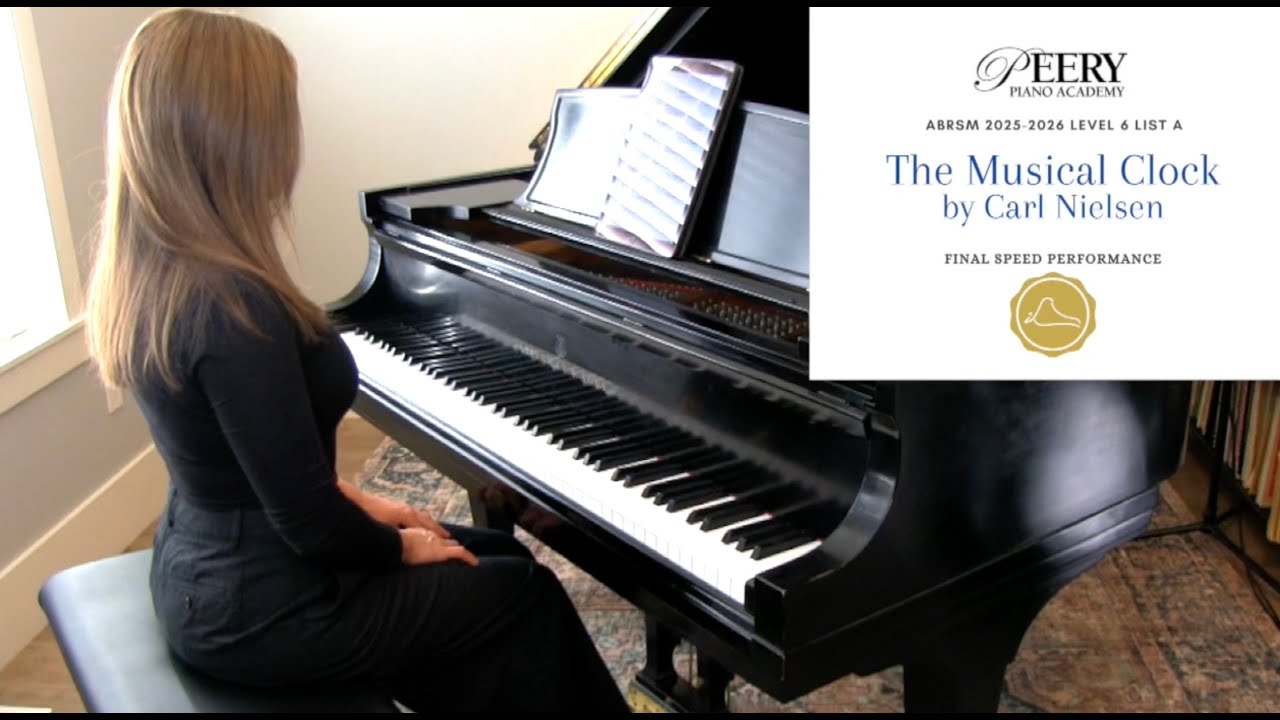 The Musical Clock by Carl Nielsen (ABRSM Grade 6 List A 2025-2026)