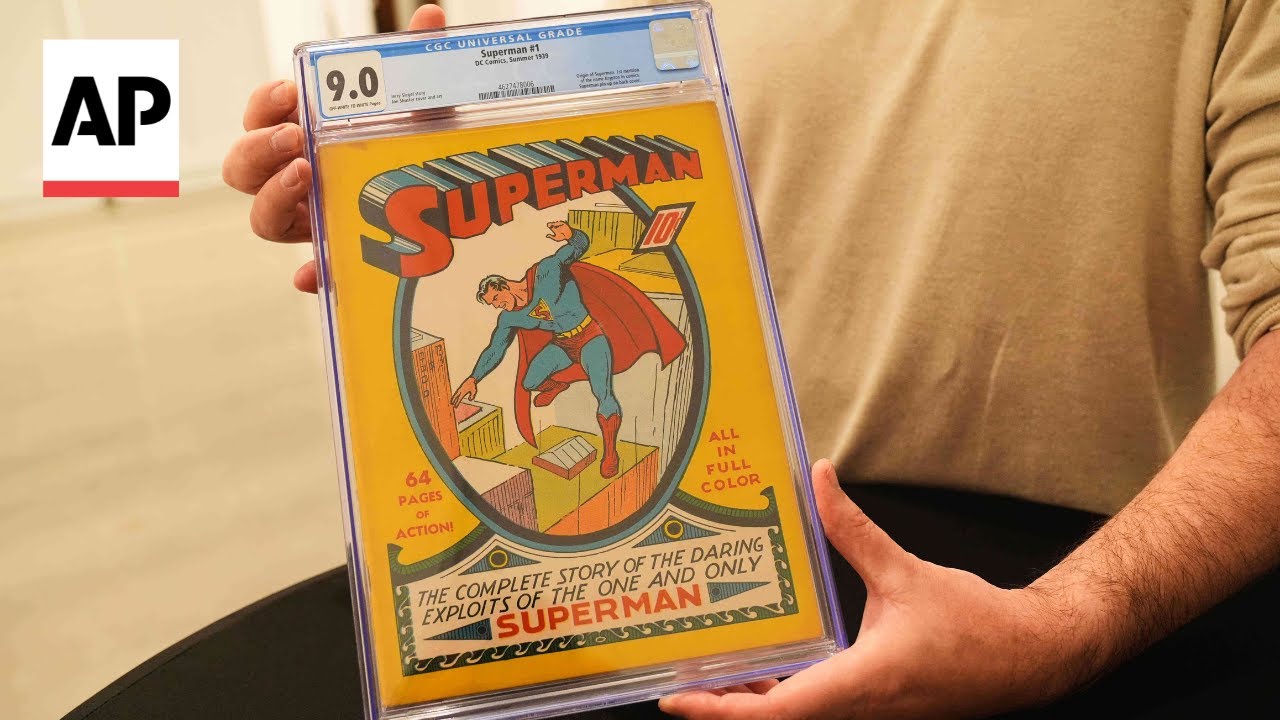 Brothers find a Superman No. 1 issue in attic and it sells for $9.12M