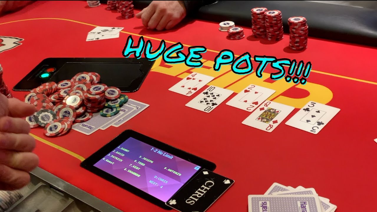 Cash Poker Vlog Harrahs Kansas City Huge Pots
