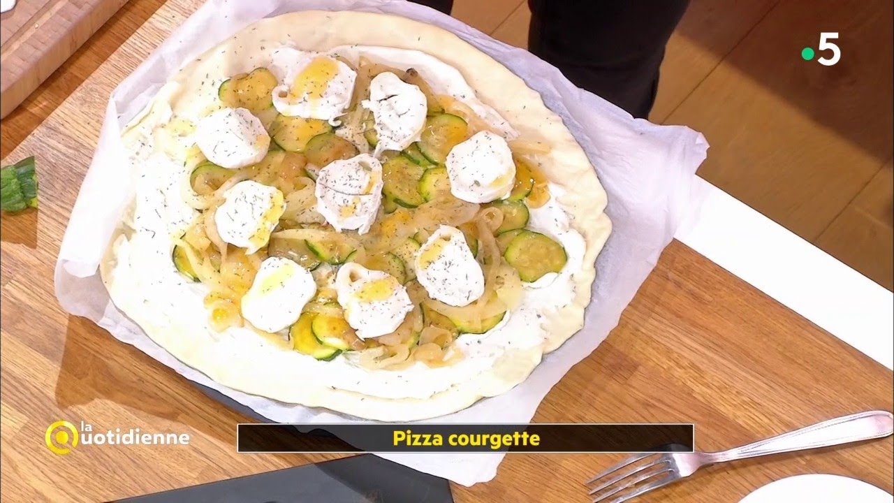 Coup d'food : Pizza courgette