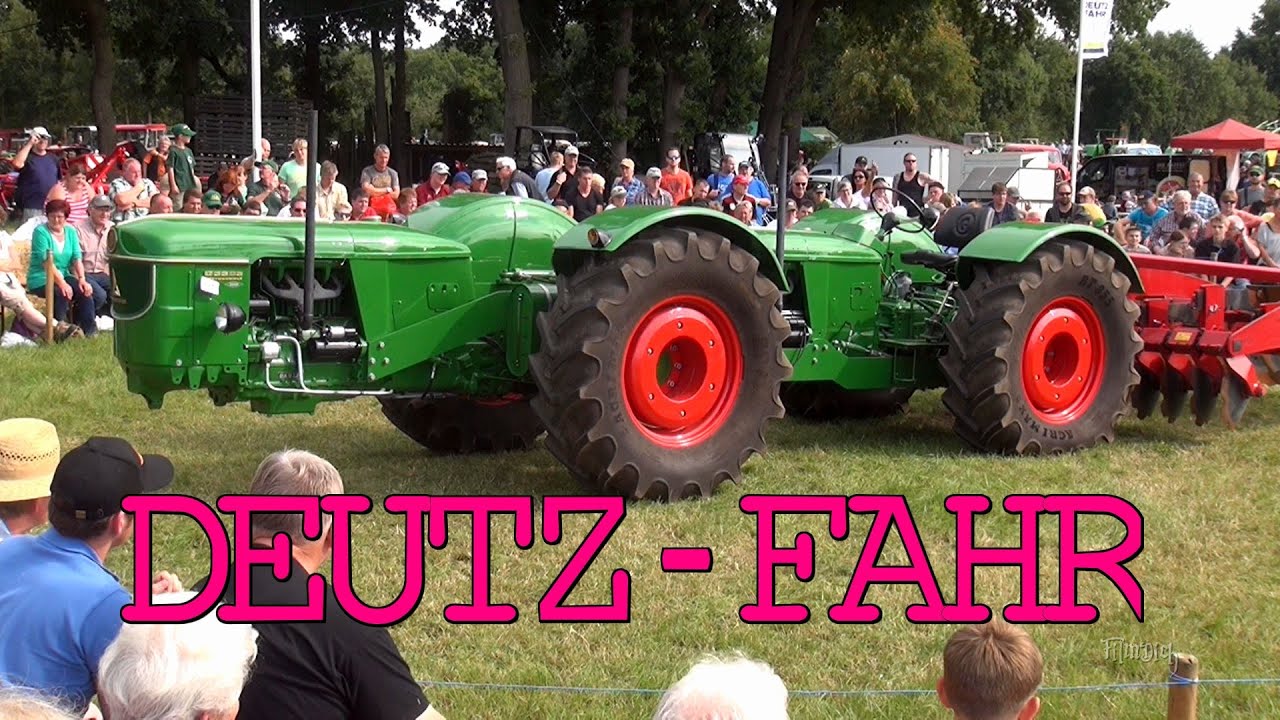 Nordhorn Historischer Feldtag # DEUTZ FAHR  Tandem Deutz 05 live in Nordhorn