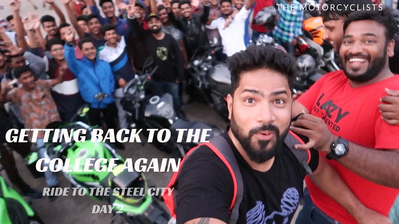 GETTING BACK TO THE COLLEGE AGAIN | DAY 2 | RIDE TO THE STEEL CITY