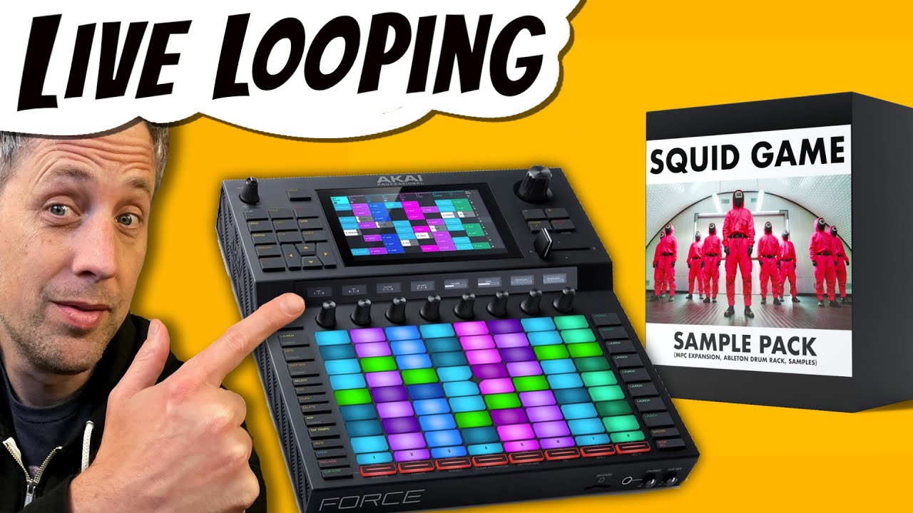 Akai Force - Live Looping Strategy (+ Squid Game Remix)