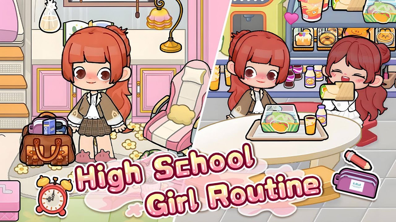 My Daily High School Routine | Gameworld