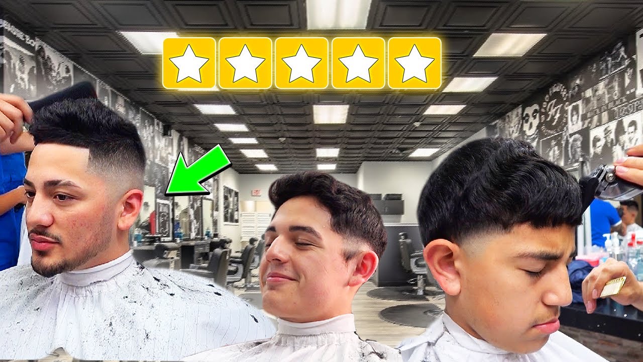 Taking lil bros to get a haircut with best reviewed barber in my city! 🤯🔥 **life changing**