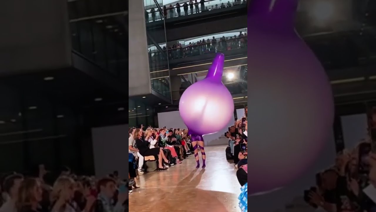 Central Saint Martins Fashion Show🔥#model
