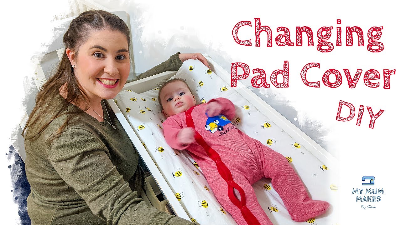 DIY CUSTOM CHANGING PAD COVER | Sew a nappy/diaper changing mat cover for beginners