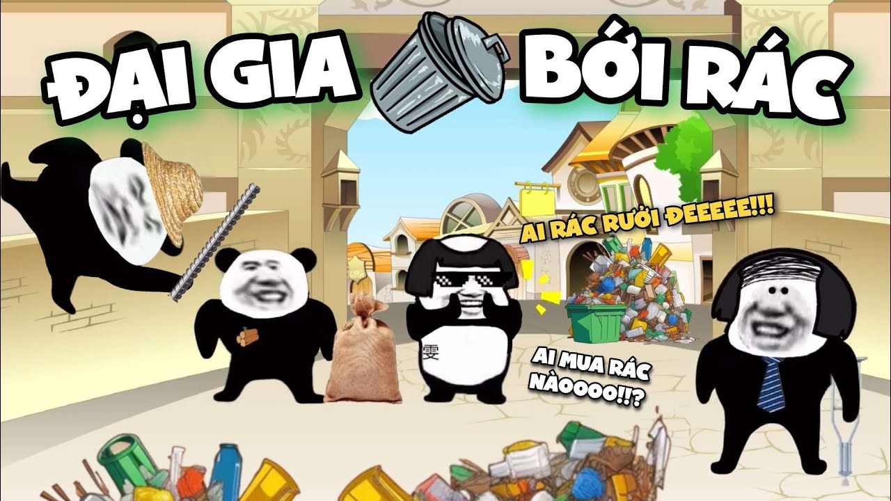 GẤU H&Agrave;I HƯỚC: Đại Gia Bới R&aacute;c | Tập 242 | Phim hoạt h&igrave;nh gấu tr&uacute;c trung quốc mặt bựa si&ecirc;u buồn cười