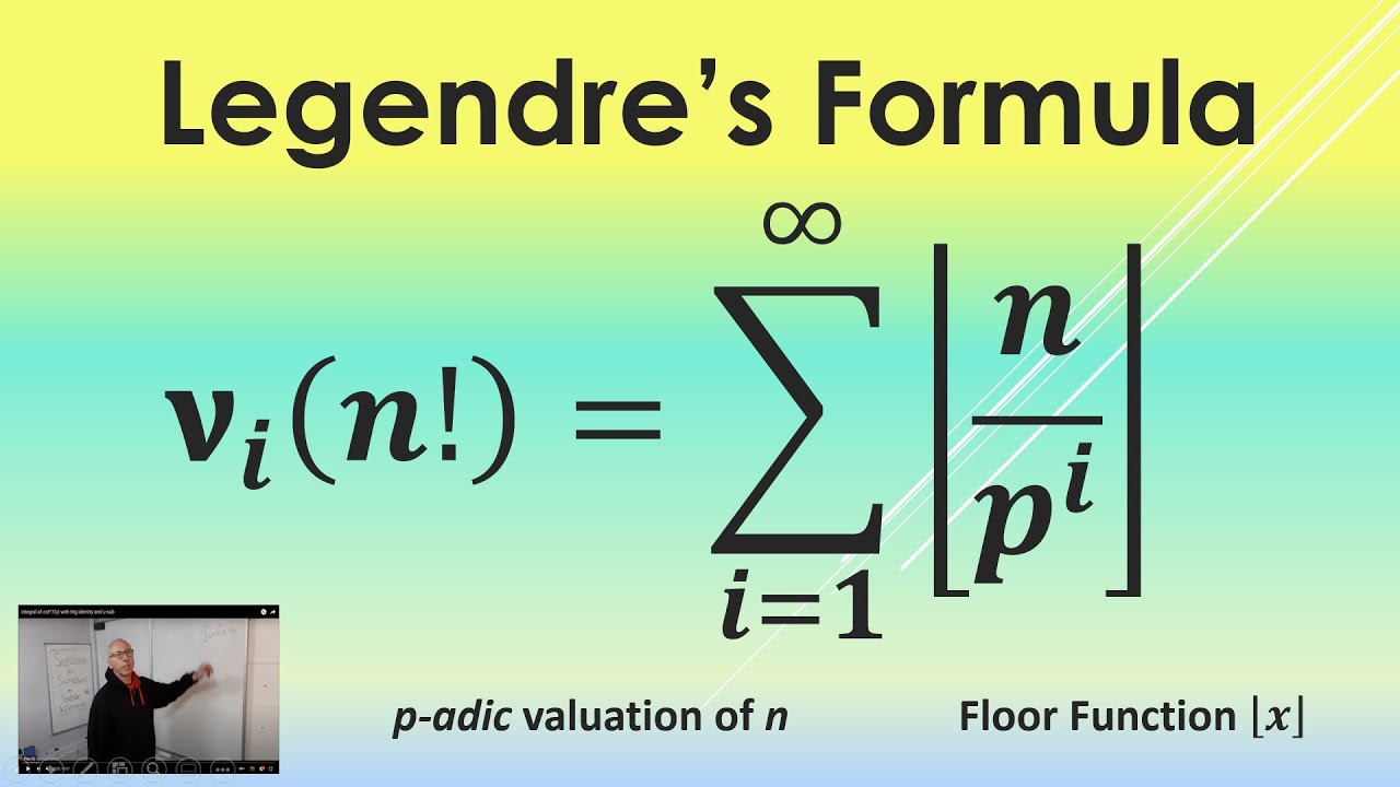 Legendre's Formula