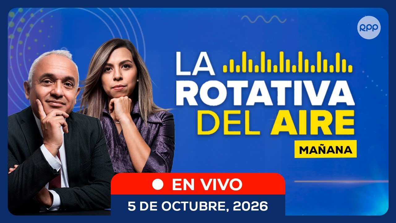 🔊 EN VIVO | LA ROTATIVA DEL AIRE (Ma&ntilde;ana): Elecciones Regionales y Municipales 2026
