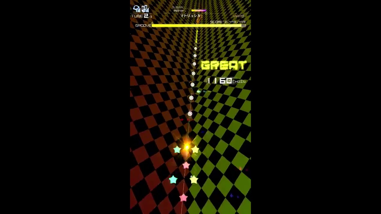【GROOVE COASTER 3EX】マトリョシカ　[HARD・RENEWAL] PERFECT