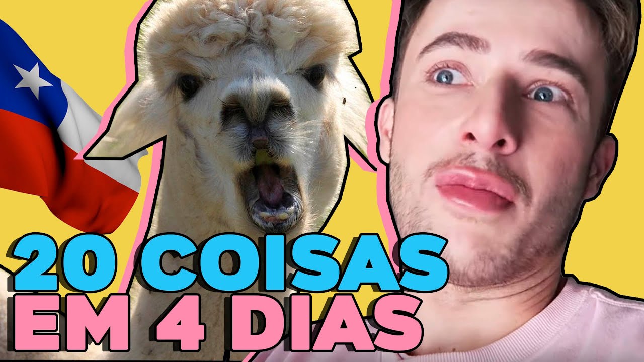 VLOG NO CHILE: MAIOR PISCINA DO MUNDO, TÚNEL DO DIABO, ALPACAS, VINHOS, OUTLET... | Maicon Santini